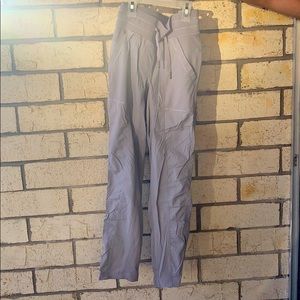 lululemon street to studio crop dark chrome